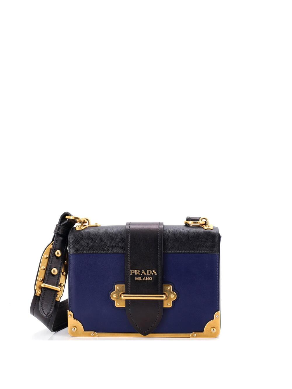 Prada Cahier Crossbody Bag Leather And #311935P11B